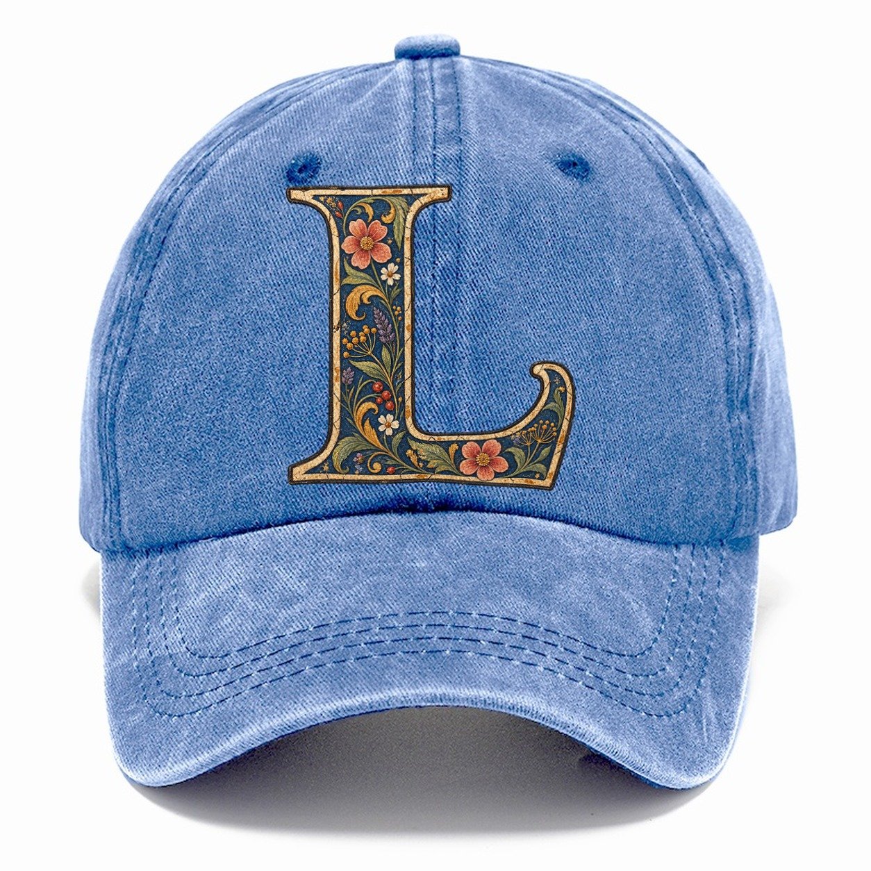 Wildflower L Monogram Classic Cap – Summer Sky