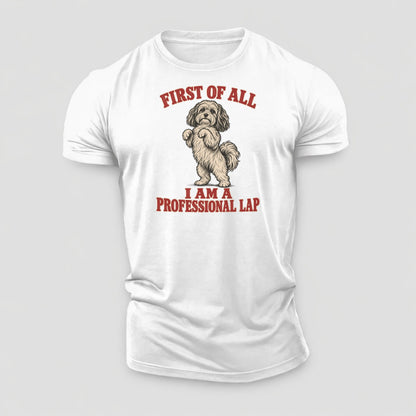 Havanese Dog Declarations Cotton T-Shirt – White