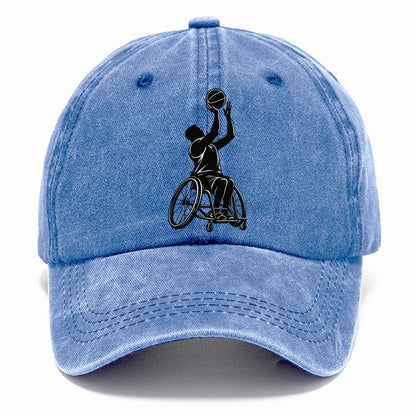 Wheelchair Basketball Player Classic Cap – Summer Sky