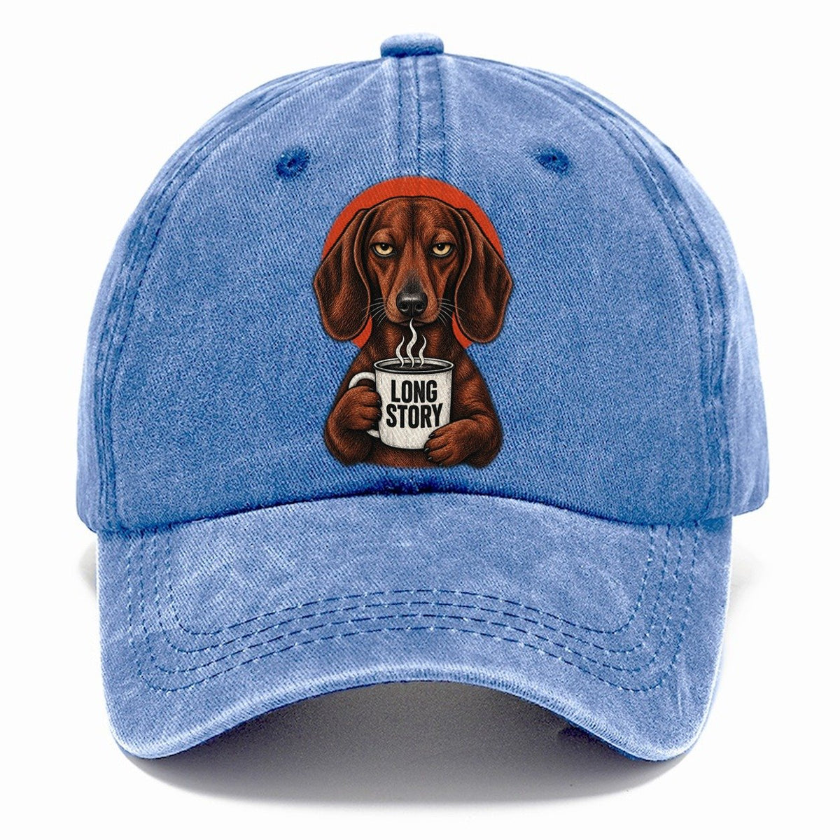 Dachshund Mug Truths Classic Cap – Summer Sky