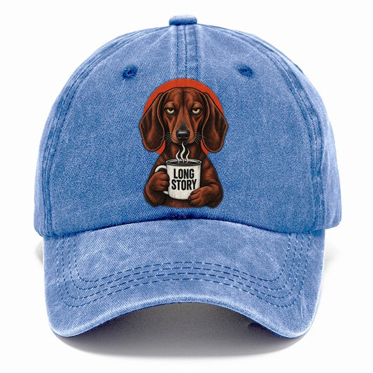 Dachshund Mug Truths Classic Cap – Summer Sky