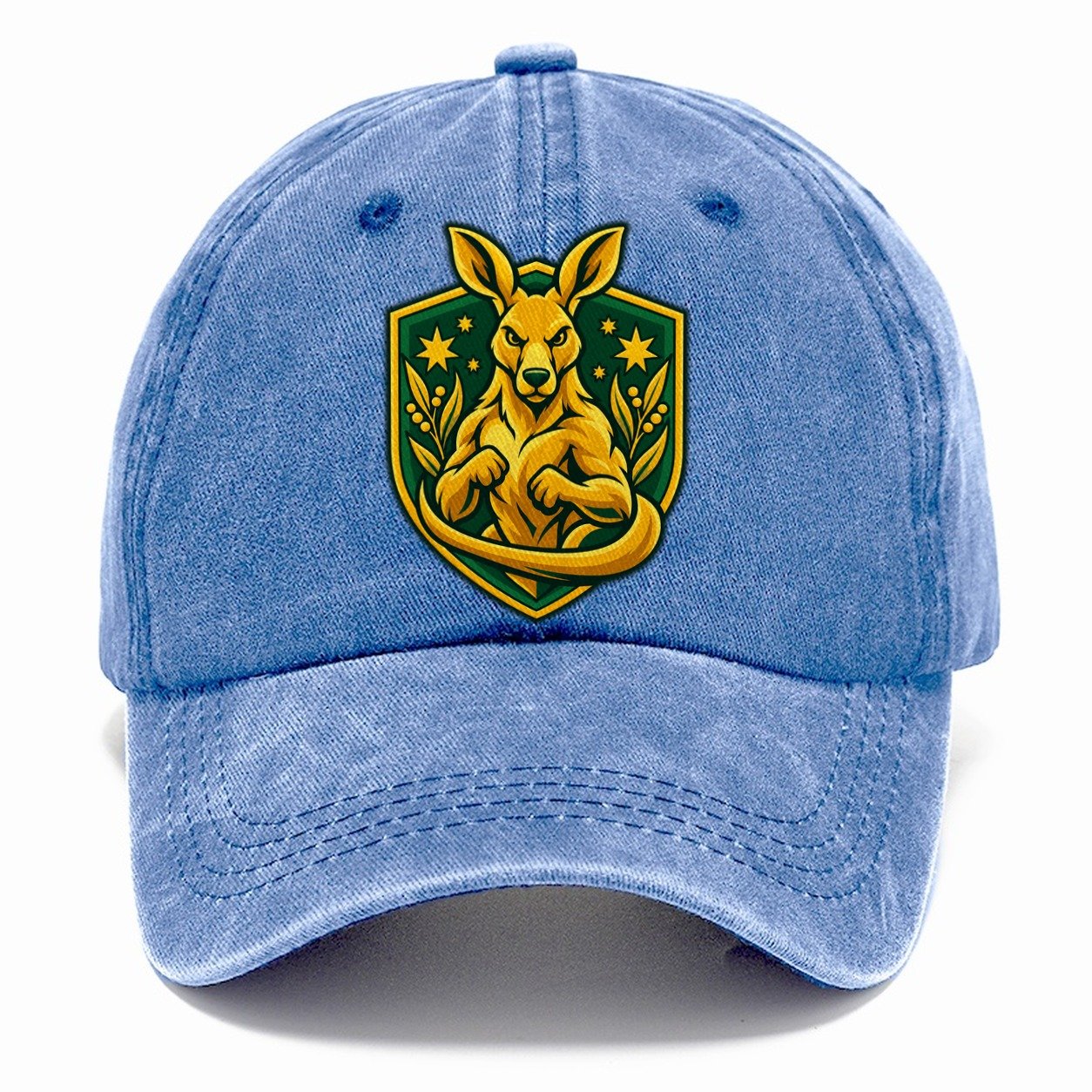 Australia Minimal Emblem Country Logos Classic Cap – Summer Sky
