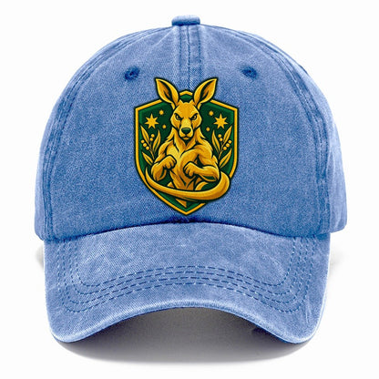 Australia Minimal Emblem Country Logos Classic Cap – Summer Sky