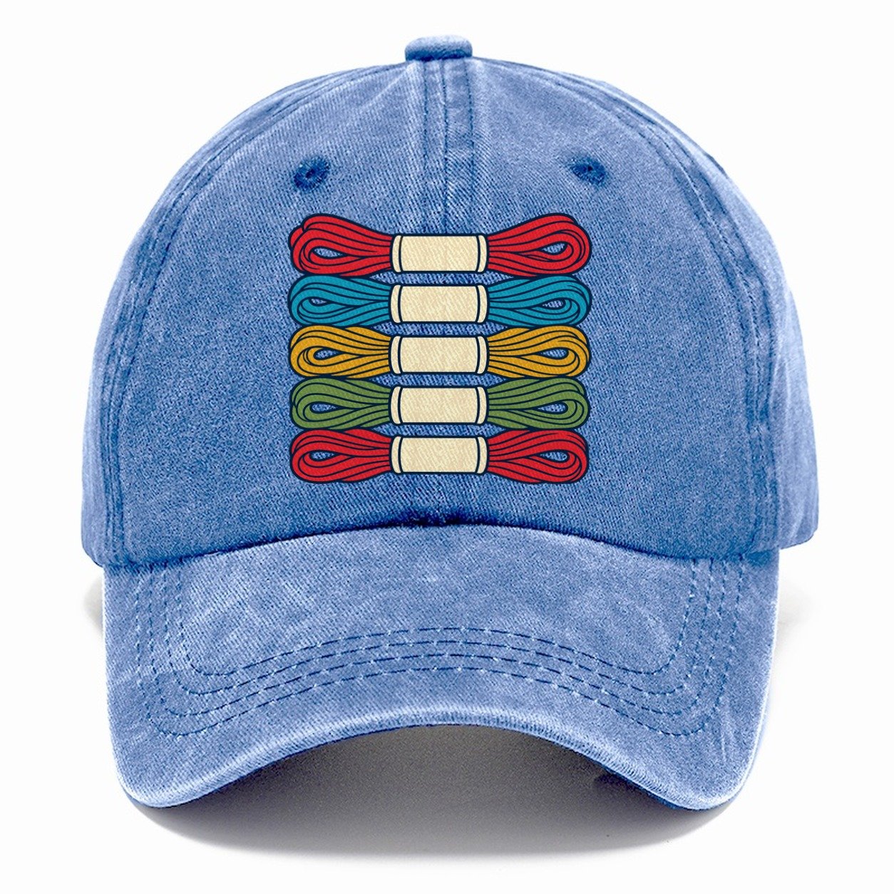 Floss Sorting Day And Needlework Classic Cap – Summer Sky