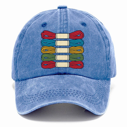 Floss Sorting Day And Needlework Classic Cap – Summer Sky