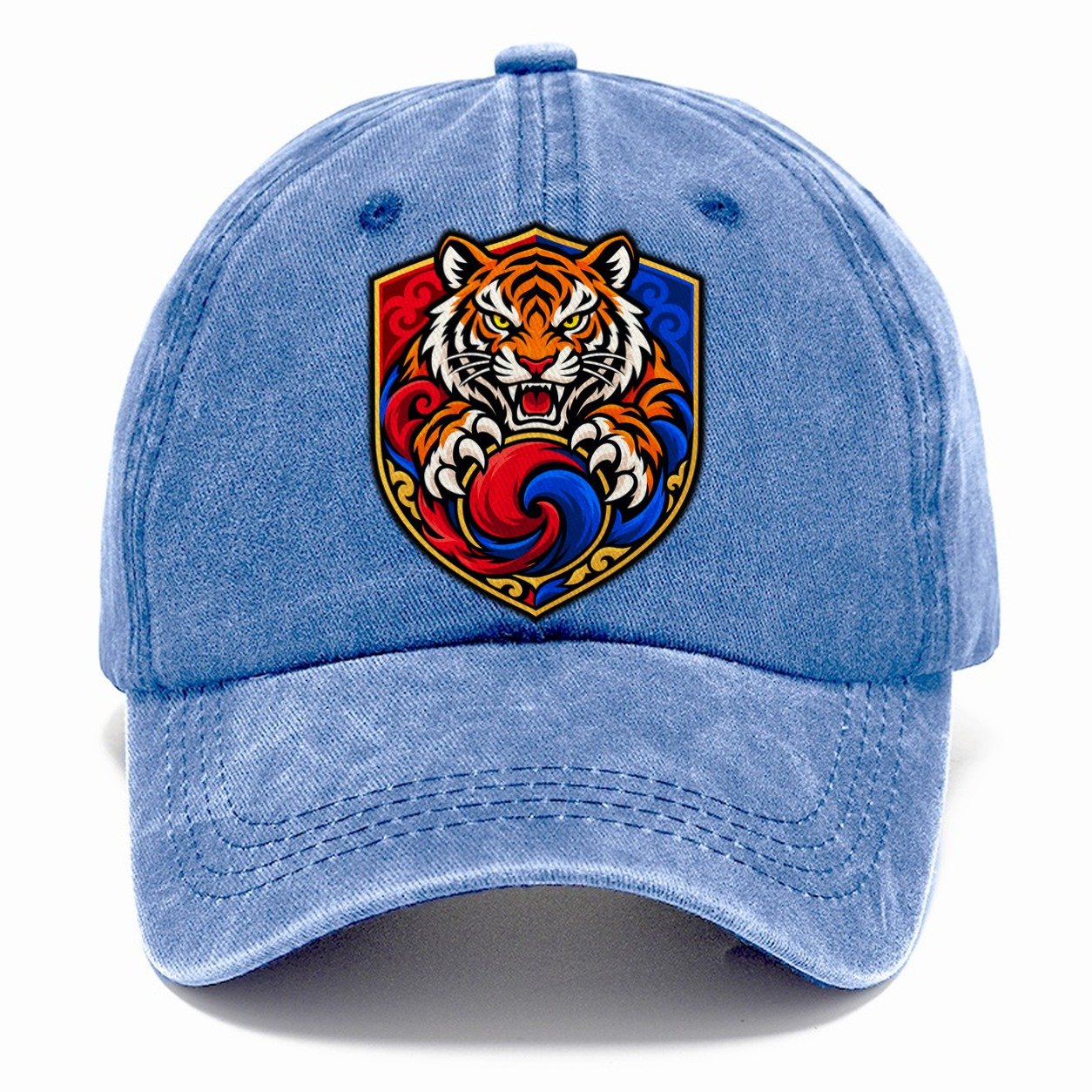 South Korea Minimal Emblem Country Logos Classic Cap – Summer Sky