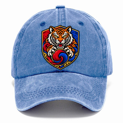 South Korea Minimal Emblem Country Logos Classic Cap – Summer Sky