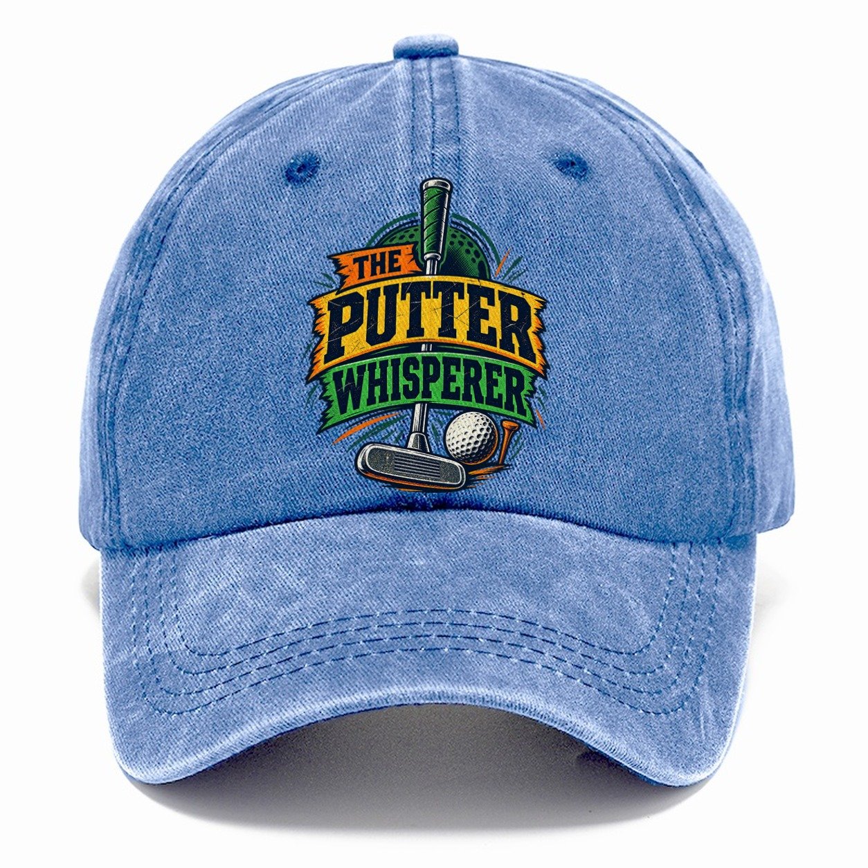 The Putter Whisperer Golf Life Classic Cap – Summer Sky