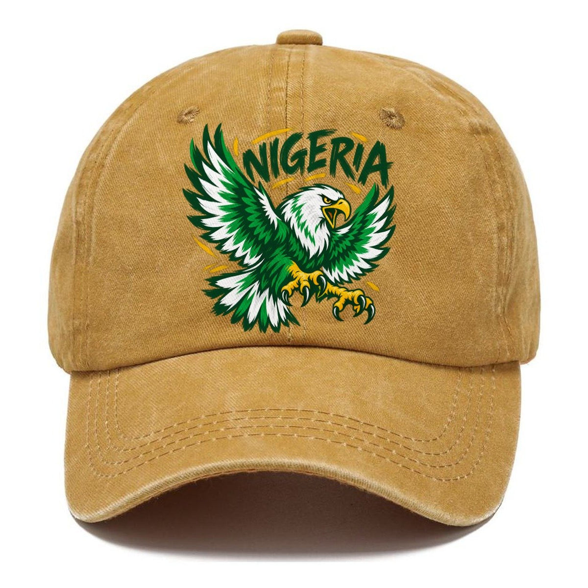 Nigeria Retro Badge Classic Cap – Golden Harvest