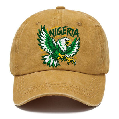 Nigeria Retro Badge Classic Cap – Golden Harvest