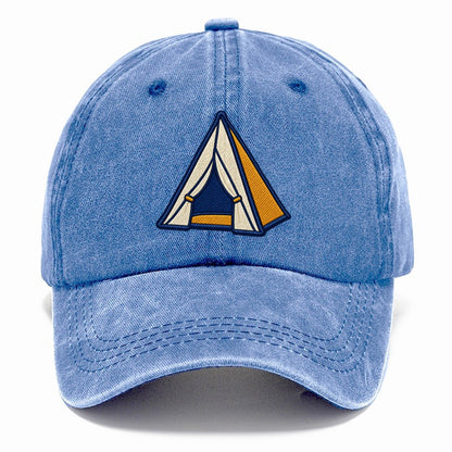 Dome Camping Tent Tiny Solo Marks Classic Cap – Summer Sky