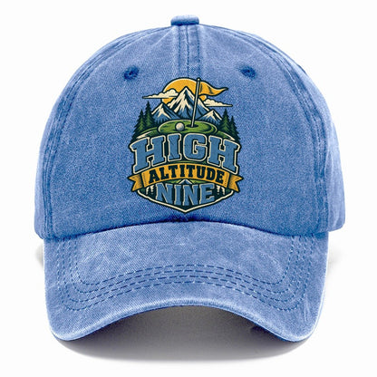 High Altitude Nine Golf Life Classic Cap – Summer Sky
