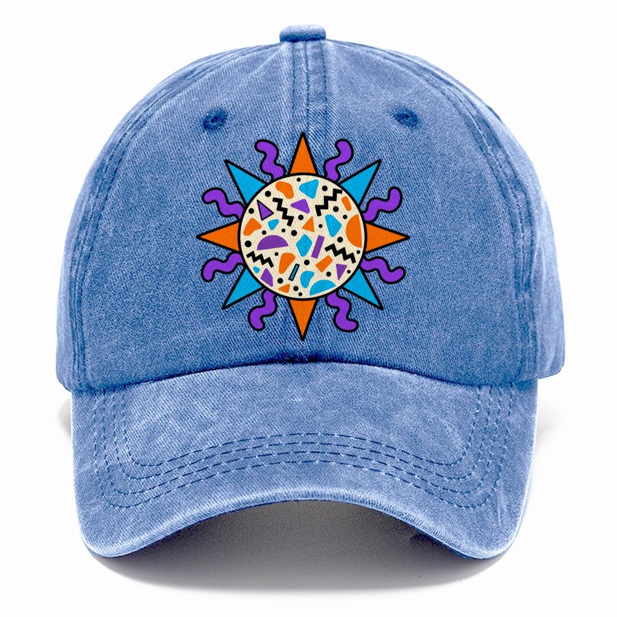 Terrazzo Sun Crazy Styles Classic Cap – Summer Sky