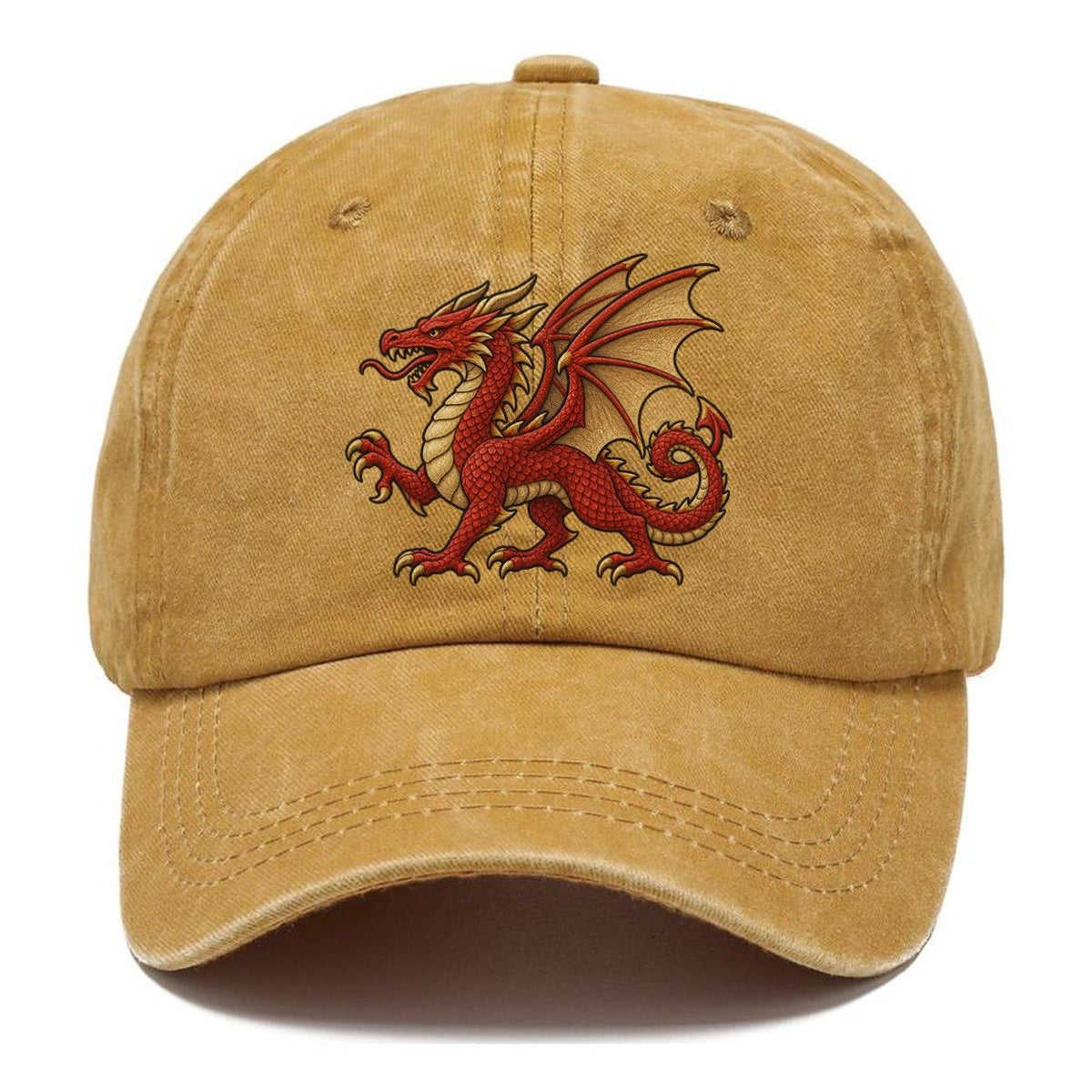Welsh Dragon Classic Cap – Golden Harvest