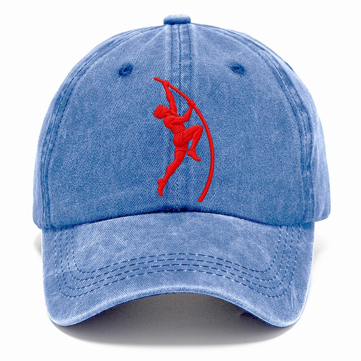 Pole Vaulter Plant Drive Micro Motion Mark Classic Cap – Summer Sky