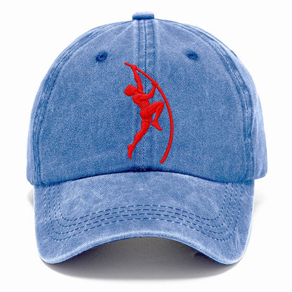 Pole Vaulter Plant Drive Micro Motion Mark Classic Cap – Summer Sky