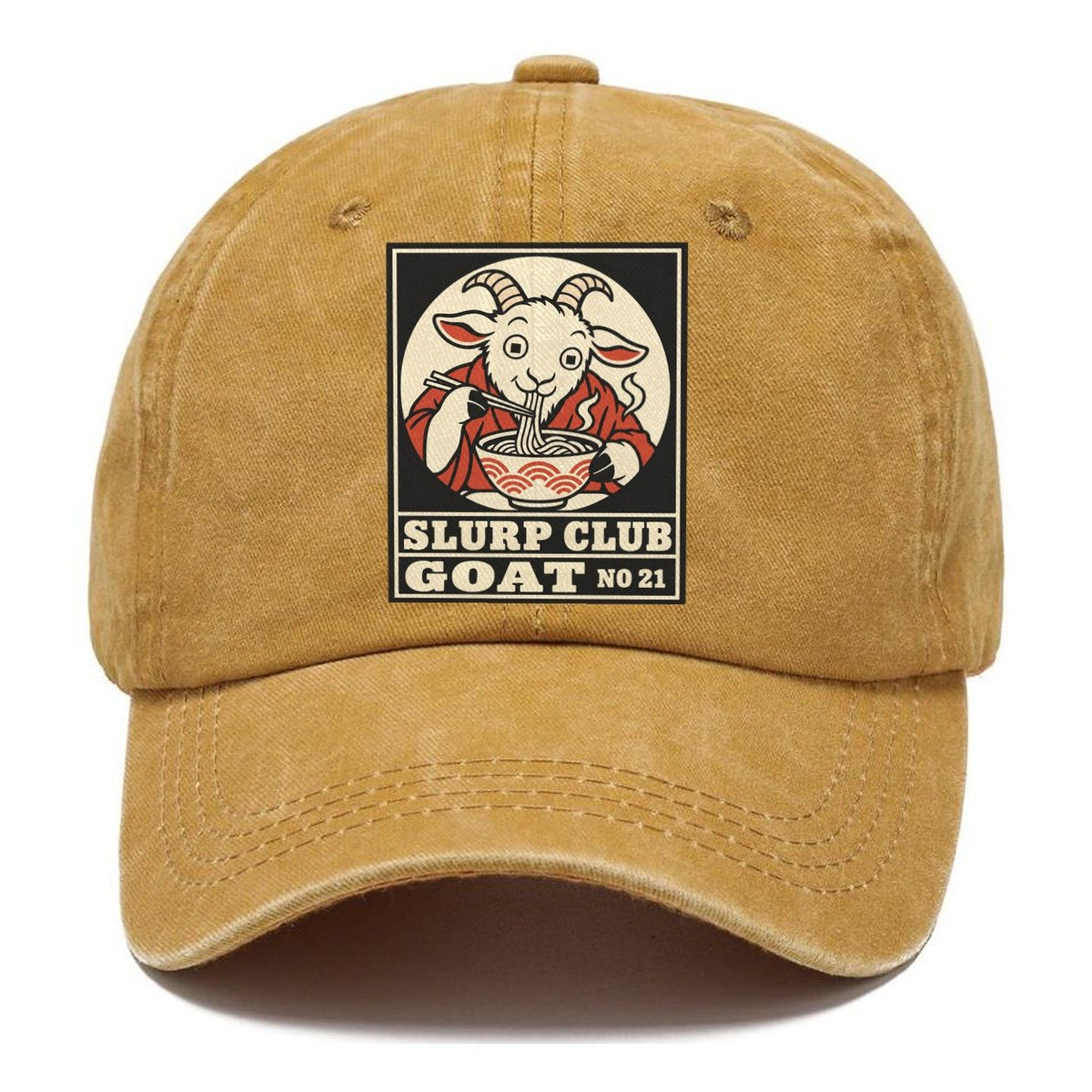 Goat Anything Slurp Club Classic Cap – Golden Harvest