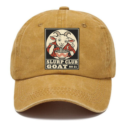 Goat Anything Slurp Club Classic Cap – Golden Harvest
