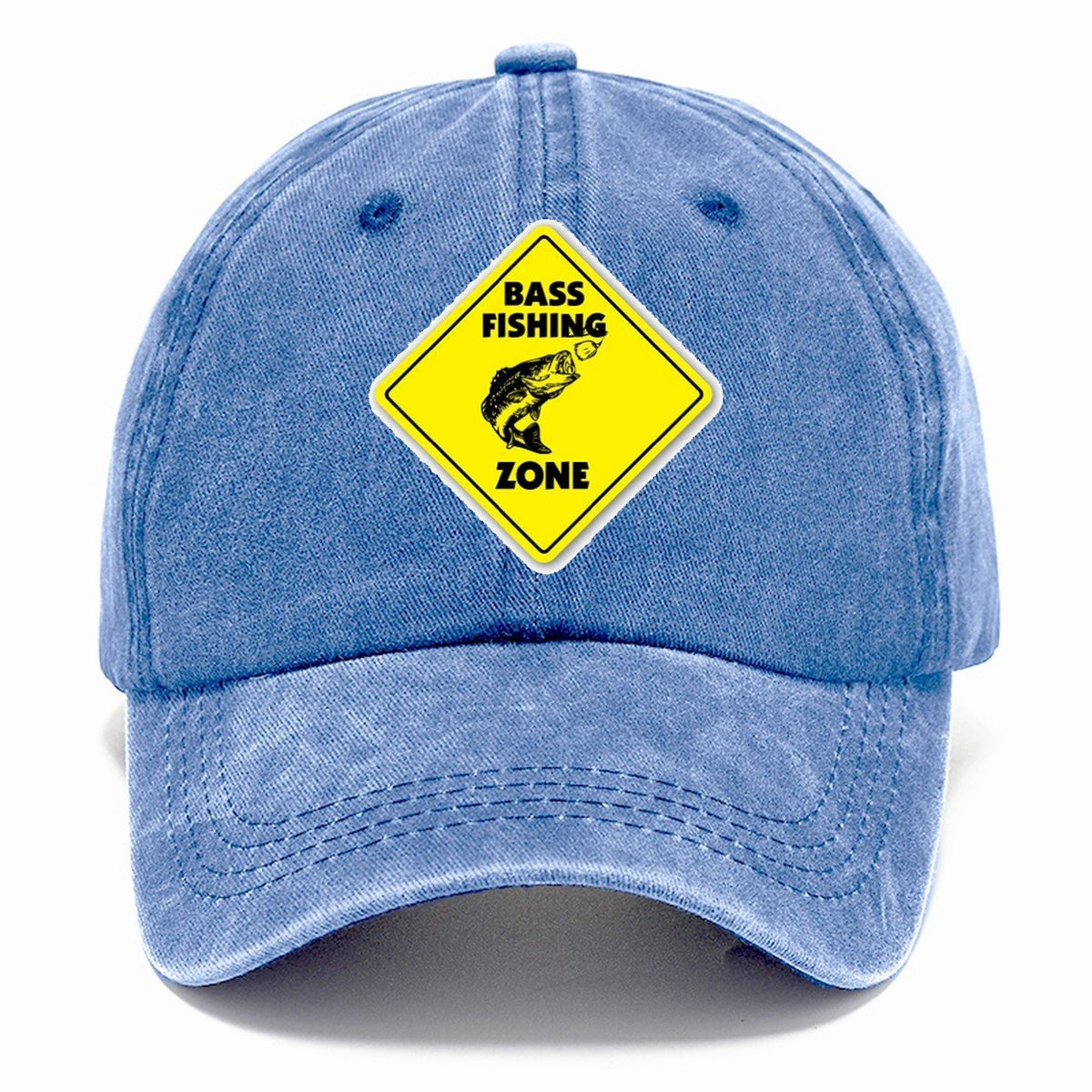 Bass Fishing Zone Classic Cap – Summer Sky