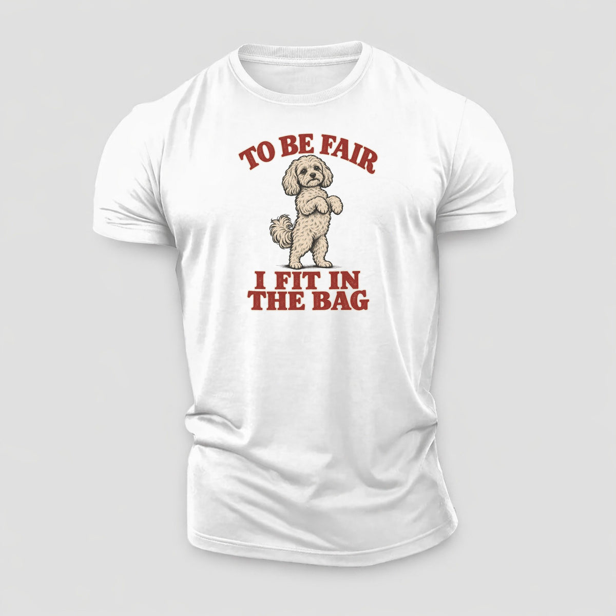 Maltipoo Dog Declarations Cotton T-Shirt – White