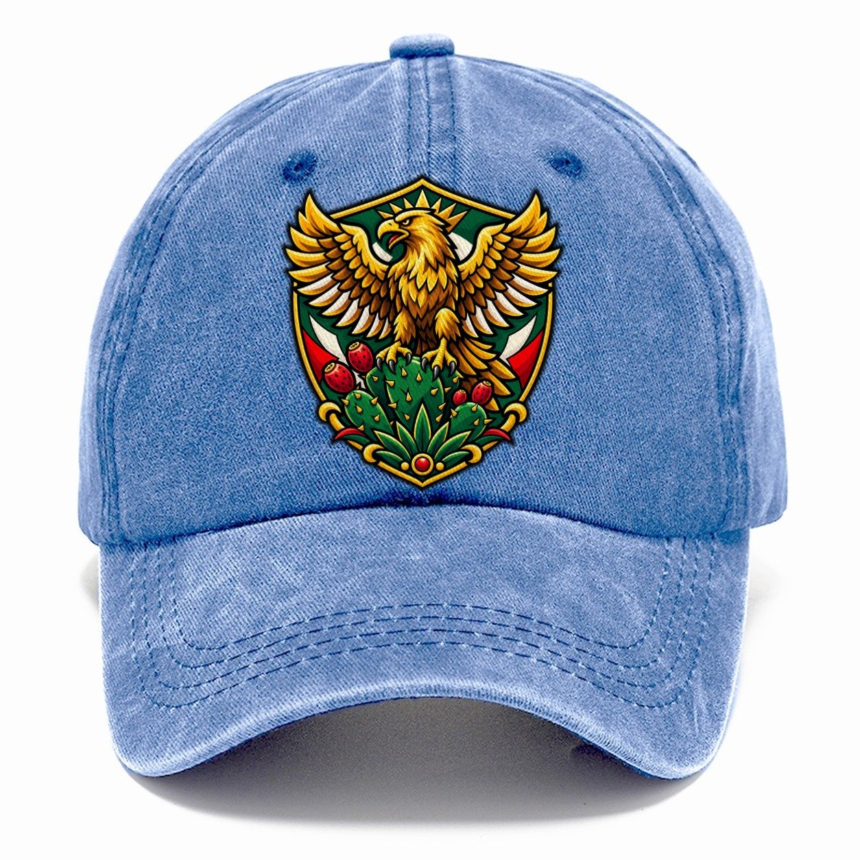 Mexico Minimal Emblem Country Logos Classic Cap – Summer Sky