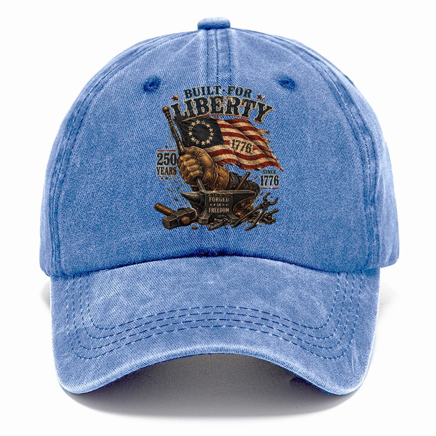 Built For Liberty Classic Cap – Summer Sky