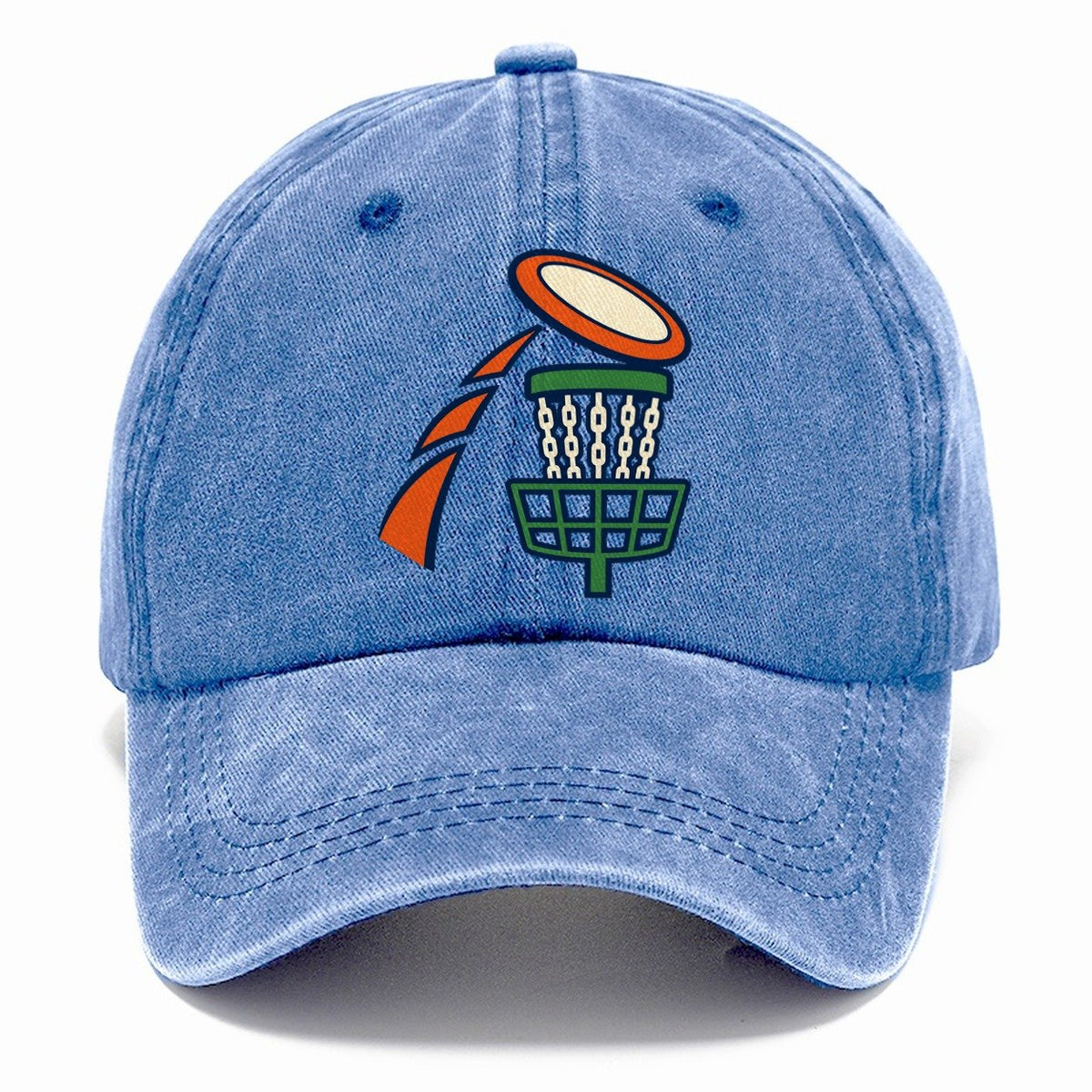 Disc Landing Arc Disc Golf Classic Cap – Summer Sky