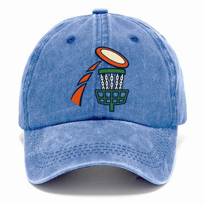 Disc Landing Arc Disc Golf Classic Cap – Summer Sky
