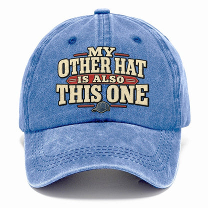 My Other Hat Is Also This One American Wit Classic Cap – Summer Sky
