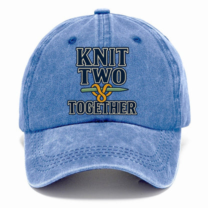 Knit Two Together Yarn Crafts Classic Cap – Summer Sky
