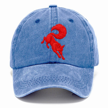 Fox Snow Pounce Micro Motion Mark Classic Cap – Summer Sky