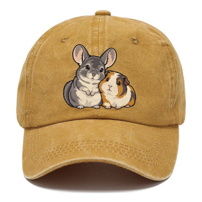 Chinchilla And Guinea Pig Small Pet Logos Classic Cap – Golden Harvest