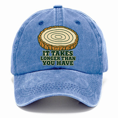 It Takes Longer Than You Have Bonsai Classic Cap – Summer Sky