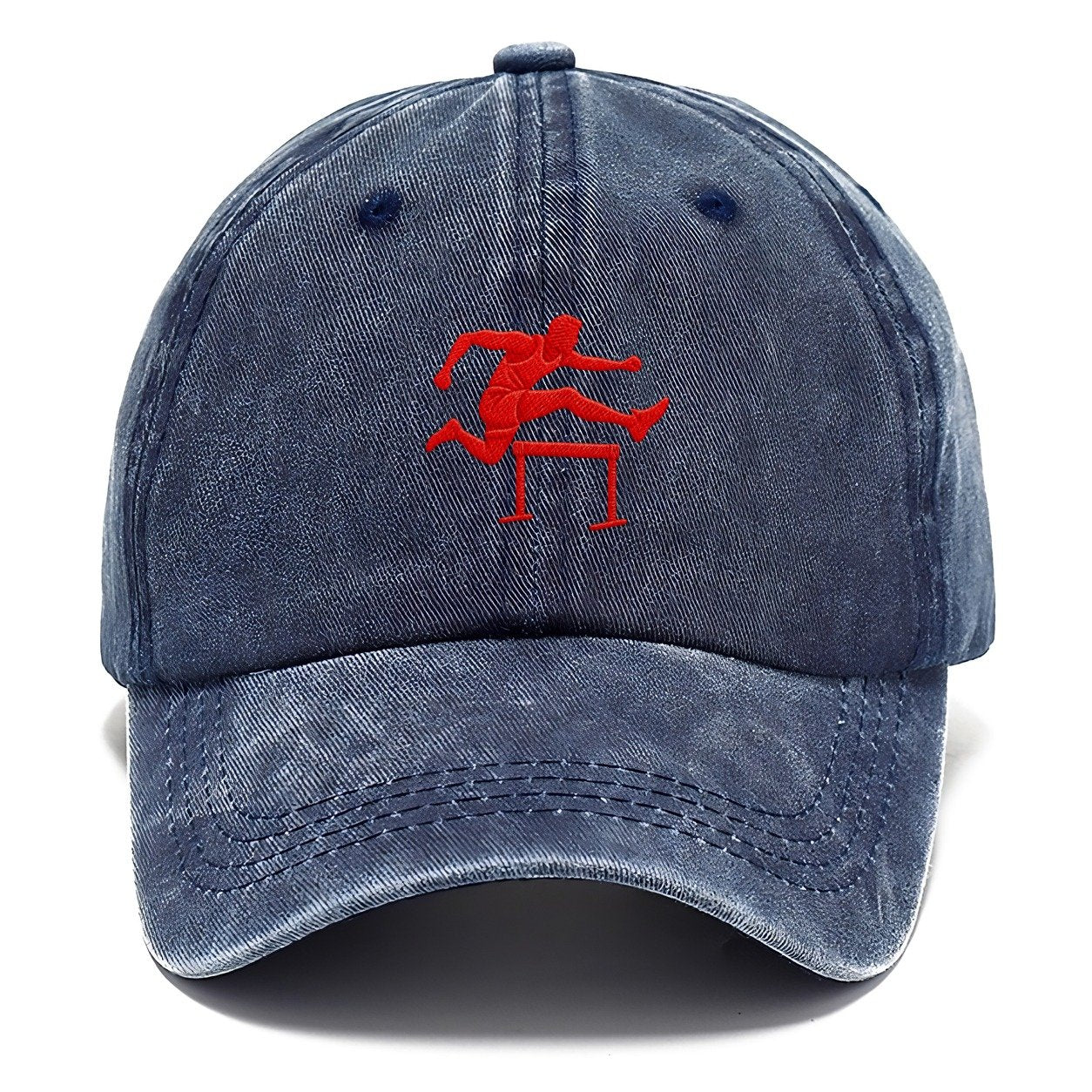 Hurdler Trail Leg Cut Micro Motion Mark Classic Cap – Twilight Navy