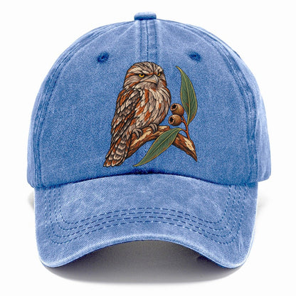 Tawny Frogmouth And Gum Nuts Australia Cultural Icons Classic Cap – Summer Sky
