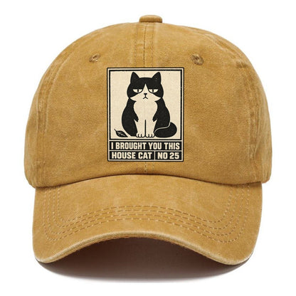 I Brought You This Neko Says No Classic Cap – Golden Harvest