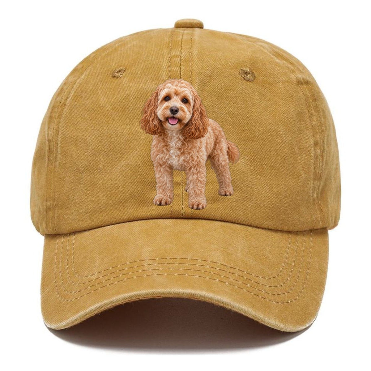 Cockapoo Standing Top Breeds Classic Cap – Golden Harvest