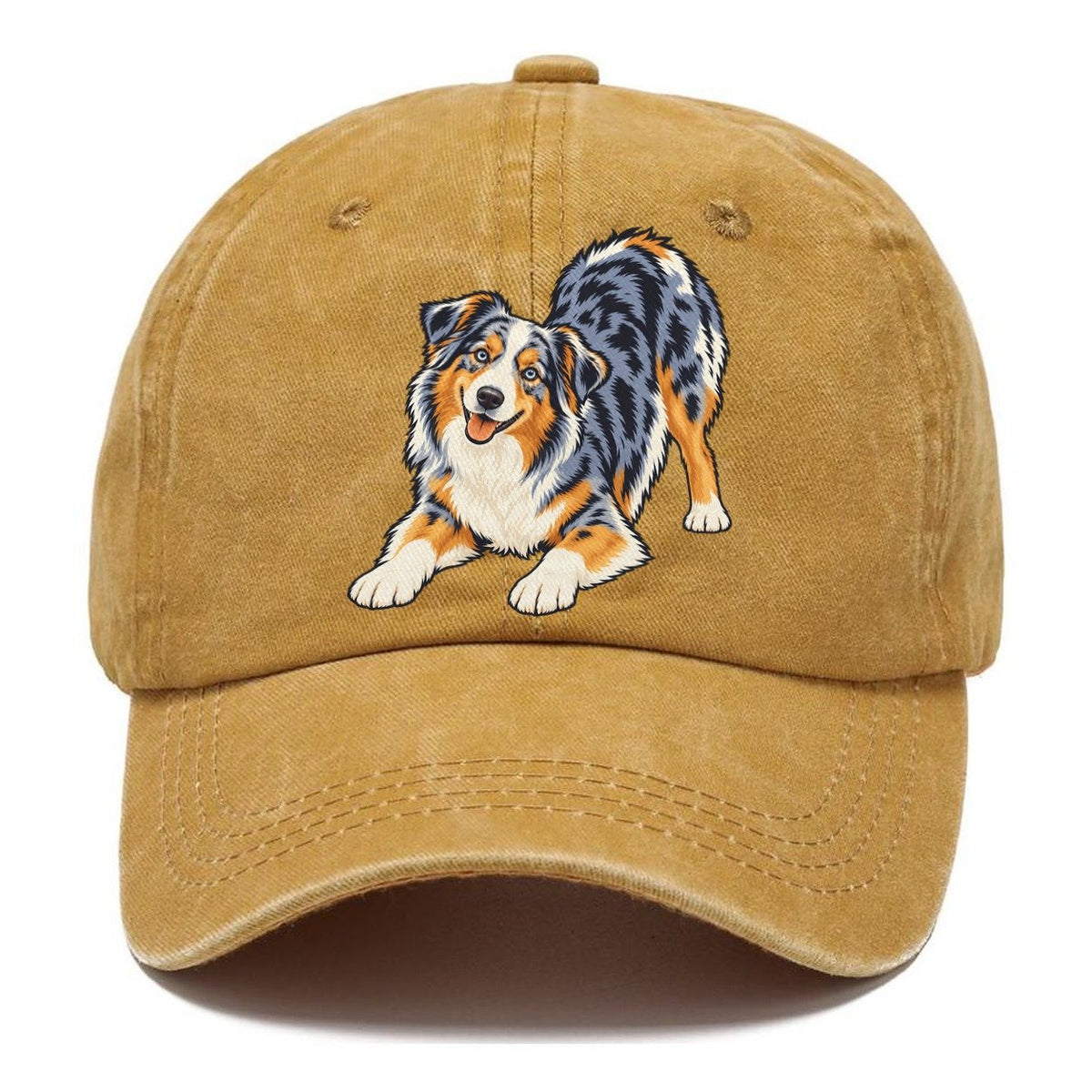 Blue Merle Australian Shepherd Classic Cap – Golden Harvest