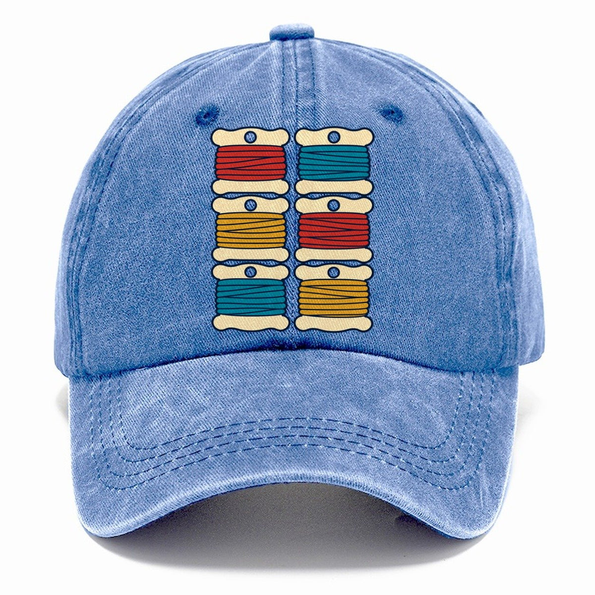 Floss Bobbin Block And Needlework Classic Cap – Summer Sky