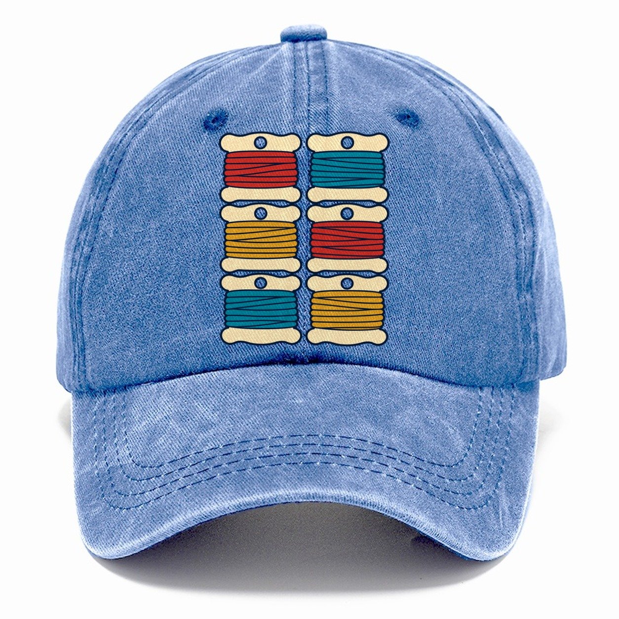 Floss Bobbin Block And Needlework Classic Cap – Summer Sky