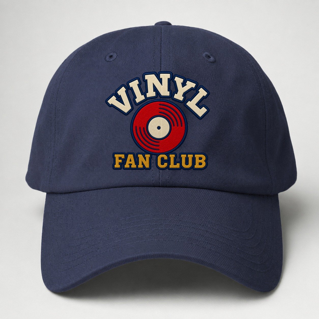 Vinyl Fan Club Baseball Cap – Twilight Navy