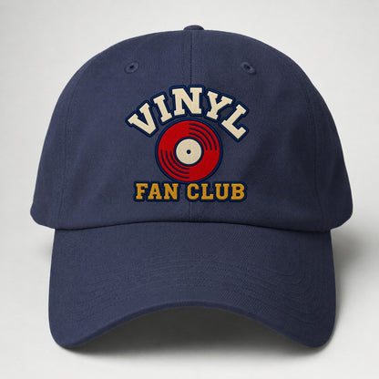 Vinyl Fan Club Baseball Cap – Twilight Navy