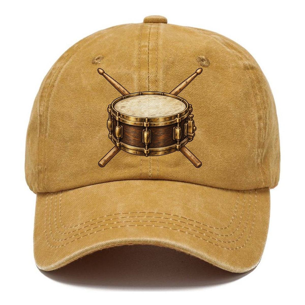 Snare Crossed Sticks Fan Favorites Classic Cap – Golden Harvest