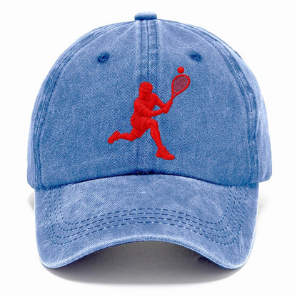 Squash Deep Backhand Lunge Micro Motion Mark Classic Cap – Summer Sky