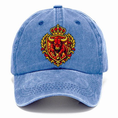 Spain Heraldic Crest Country Logos Classic Cap – Summer Sky