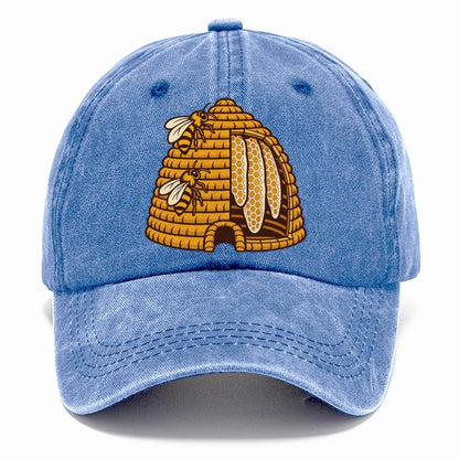 Skep Cutaway Mark Beekeeping Classic Cap – Summer Sky