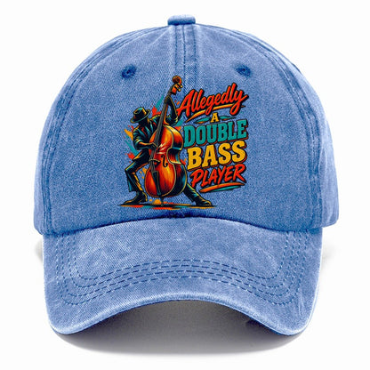Allegedly A Double Bass Player Music Instruments Classic Cap – Summer Sky
