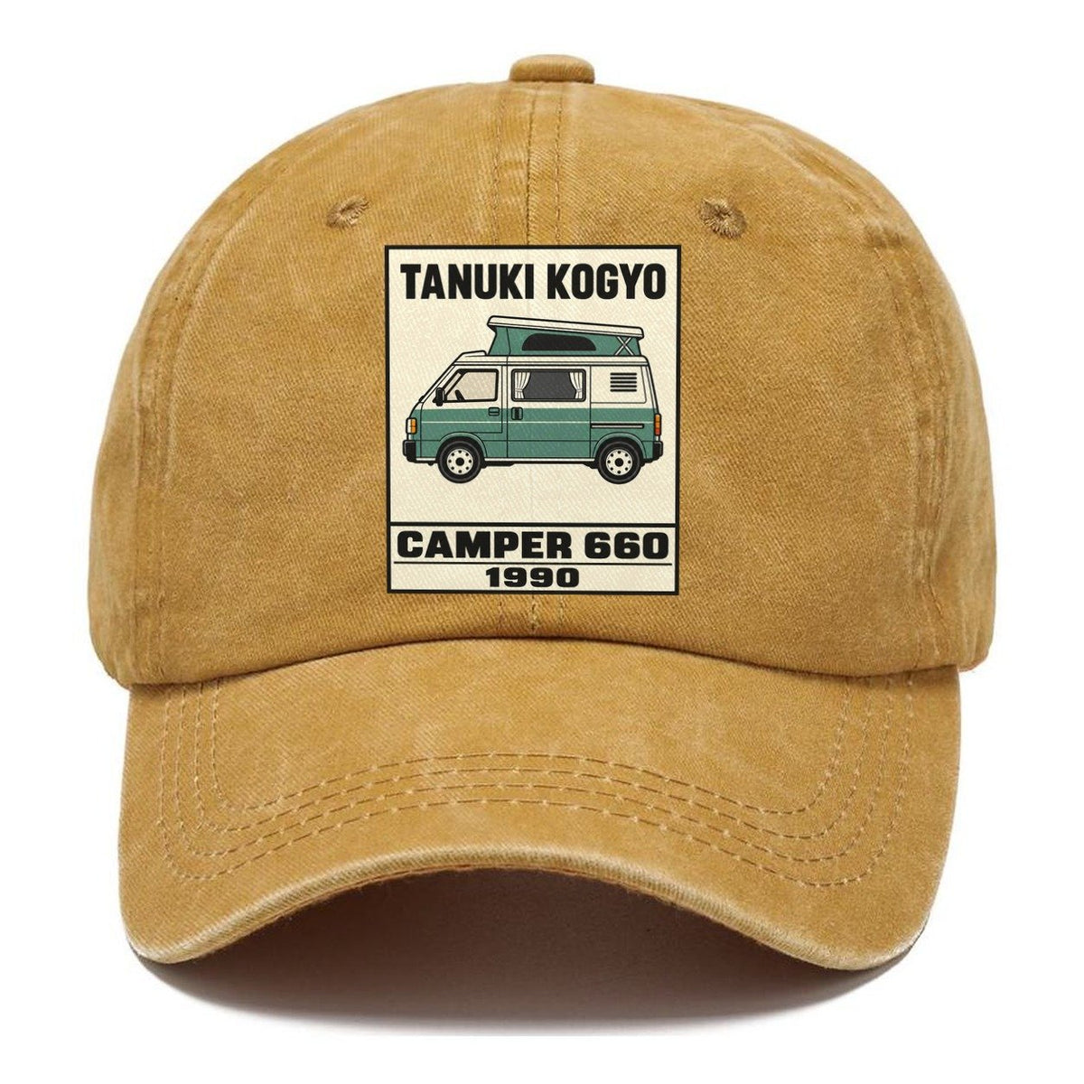 Tanuki Camper Showa Speed Plates Classic Cap – Golden Harvest