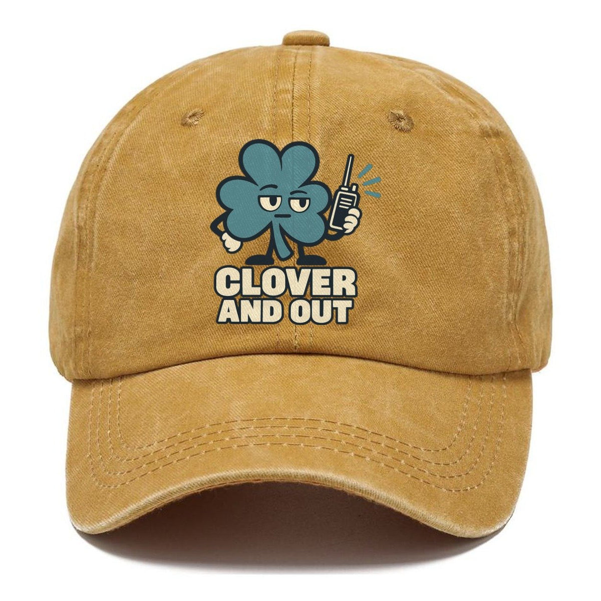Clover And Out Familiar Punchlines Classic Cap – Golden Harvest