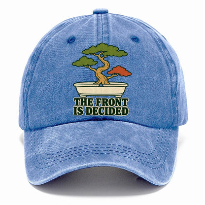 The Front Is Decided Bonsai Classic Cap – Summer Sky